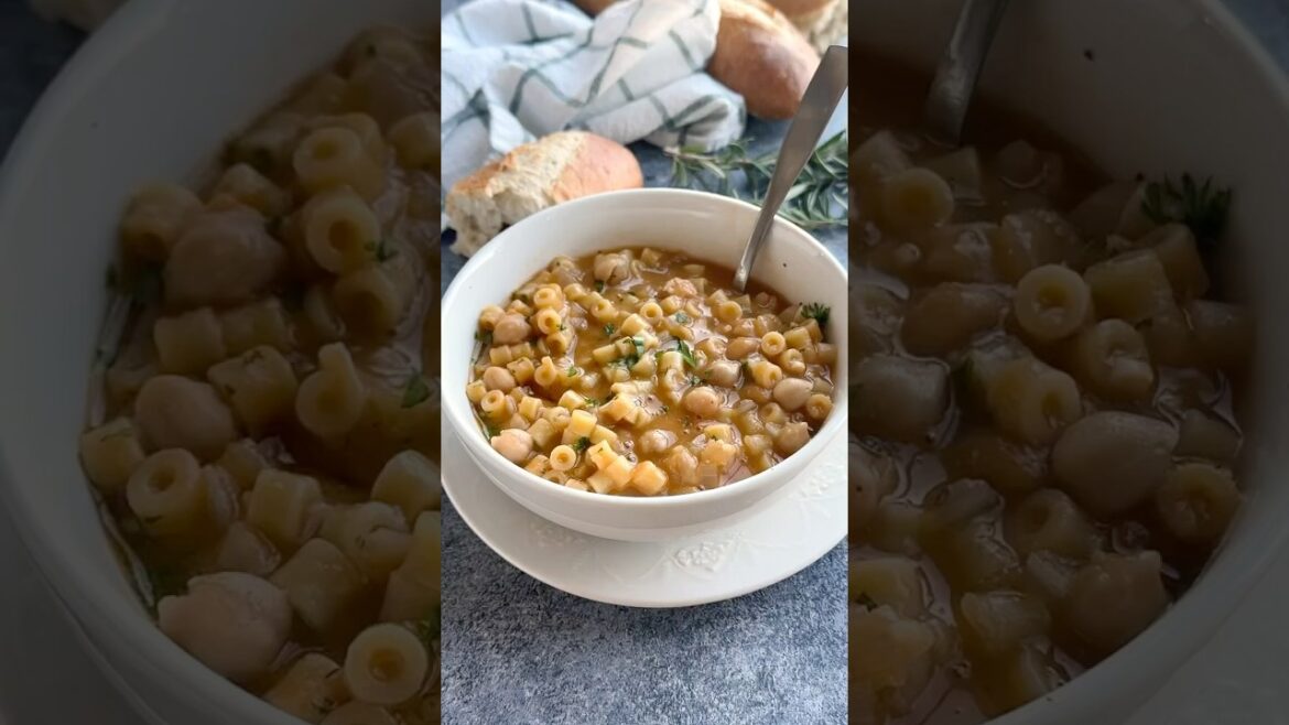 Pasta with Chickpeas (Pasta e Ceci)