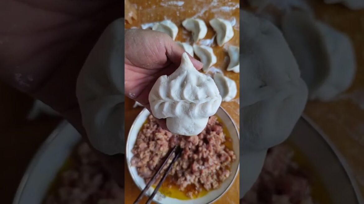 The Art of the Fold: Perfecting the pleats on these homemade dumplings.