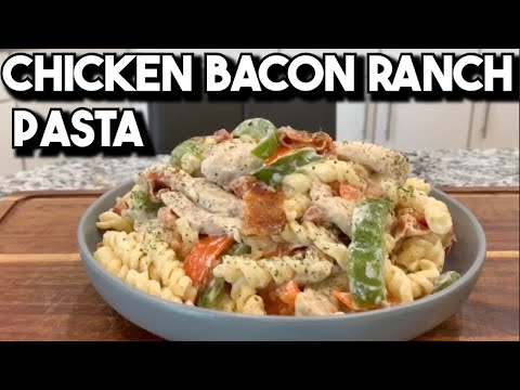 Chicken Bacon Ranch Pasta You’ll Be Craving On Repeat Chicken Bacon Ranch Pasta You'll Be Craving On Repeat