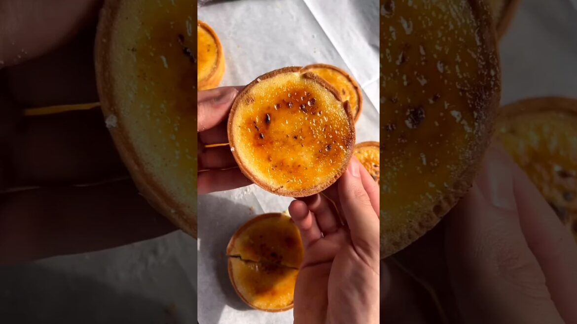 Vanilla Tart with Creme Brulee