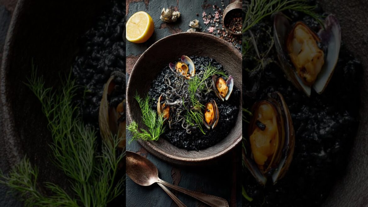 Croatian Black Risotto Crni Rižot