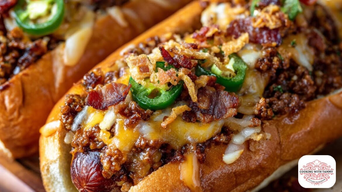 These Ultimate Loaded Sloppy Joe Hot Dog Should Be Illegal These Ultimate Loaded Sloppy Joe Hot Dog Should Be Illegal