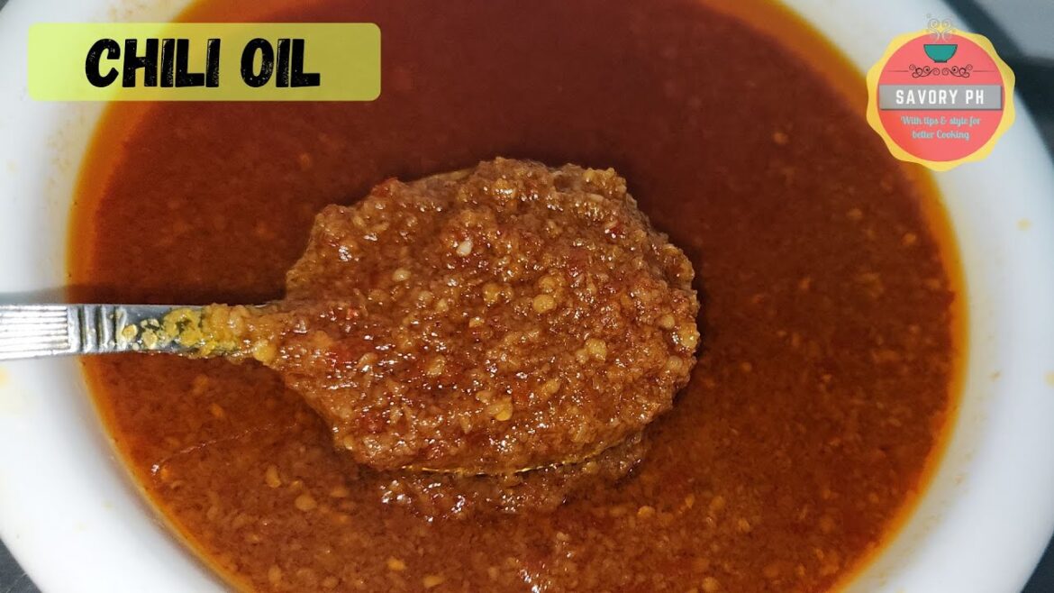 Savory Chili Garlic Oil Recipe