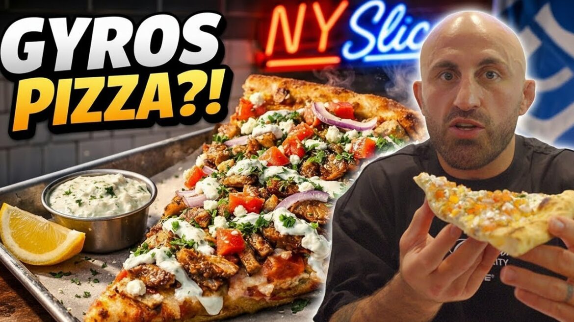 Greek Inspired New York Pizza??