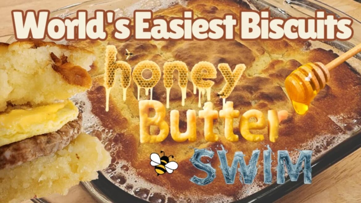 Butter Swim Biscuits - Easy buttermilk Biscuits - The Hillbilly Kitchen #biscuit #recipe #baking