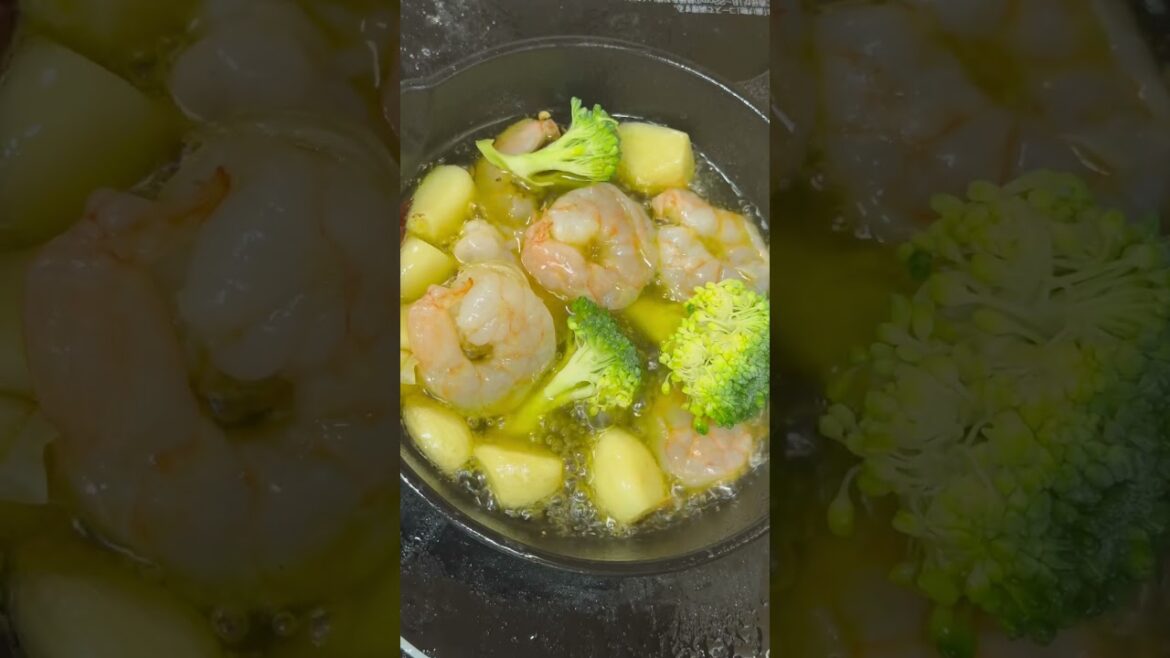“Shrimp Explodes with Flavor! Garlic Broccoli Ajillo”