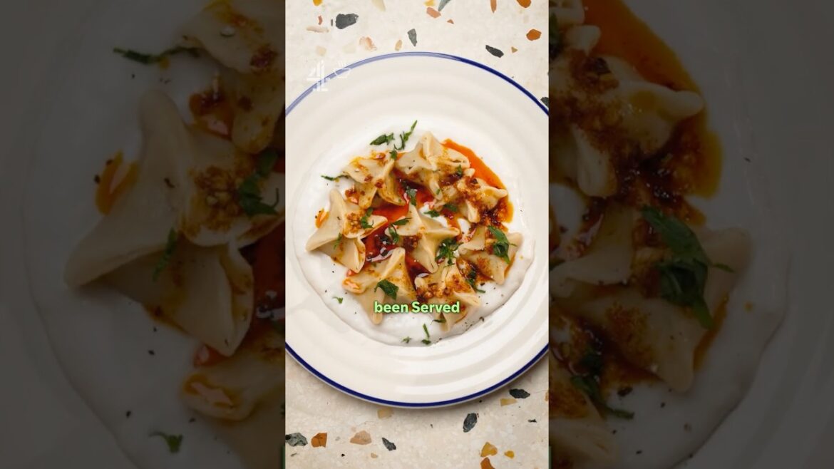 Turkish Manti Dumplings | #turkishfood #dumplings #turkishmanti #comfortfood