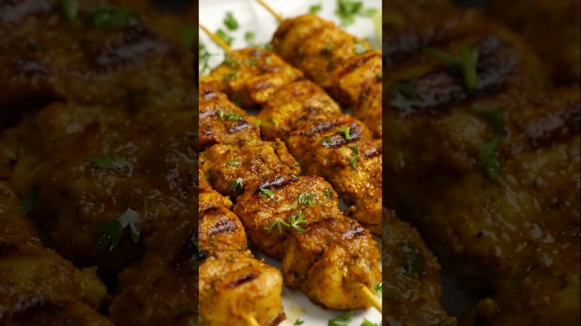 Grilled Chicken Kebab Recipe #spiceeats #chickenkabab #grilledchicken