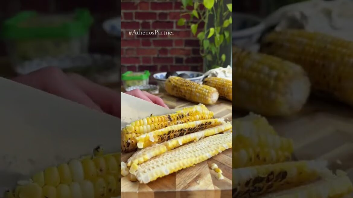 The BEST Fiesta Feta Avocado Corn Salad (Summer Crowd-Pleaser!)