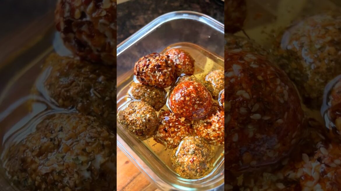 Labneh bolls in olive oil|#shortvideo #ytshorts #shorts