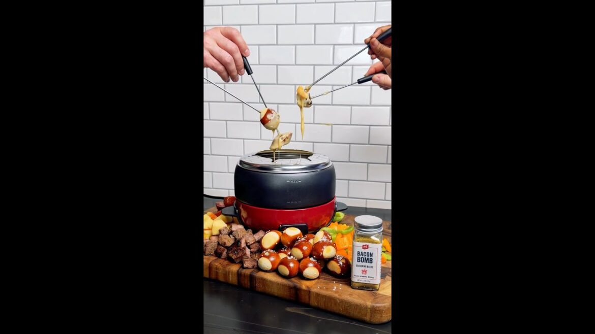 Smoked Cheese Fondue Recipe | Easy Smoker Appetizer with Bacon and Jalapeño