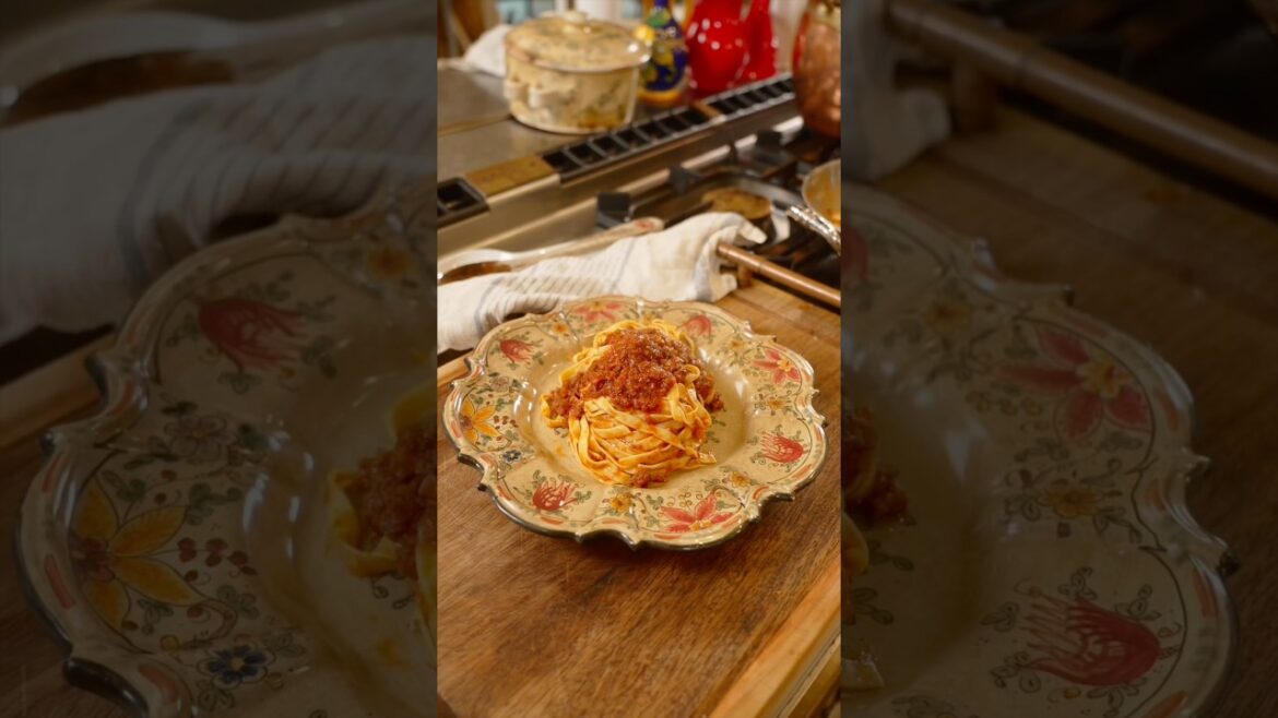 The REAL Bolognese Pasta