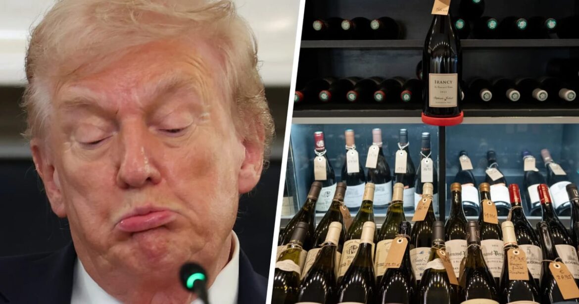 Trump threatens 200% tariffs on French wines