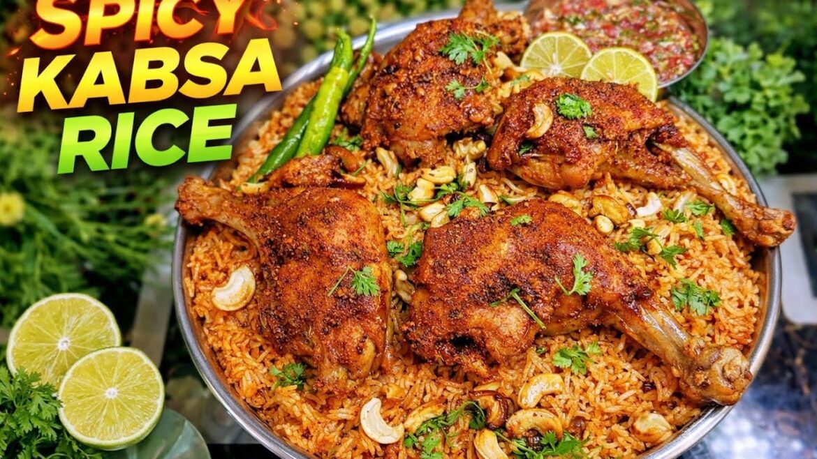 Chicken kabsa recipe|Restauran Style Chicken Kabsa Recipe At Home