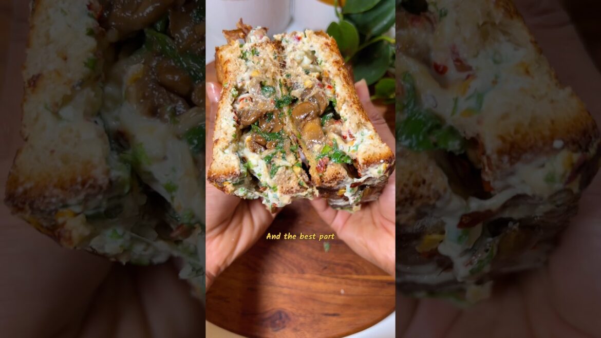 High Protein Zesty Herby Sandwich