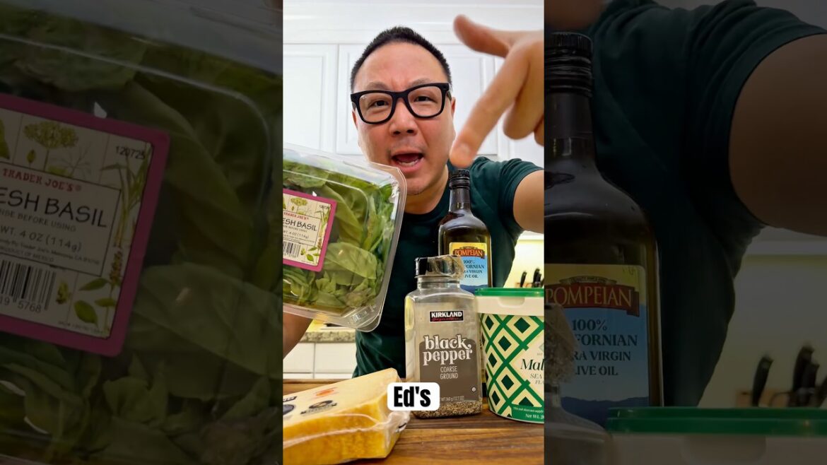 Quick and Easy Basil Pesto Sauce — NEVER Waste Fresh Basil Again!