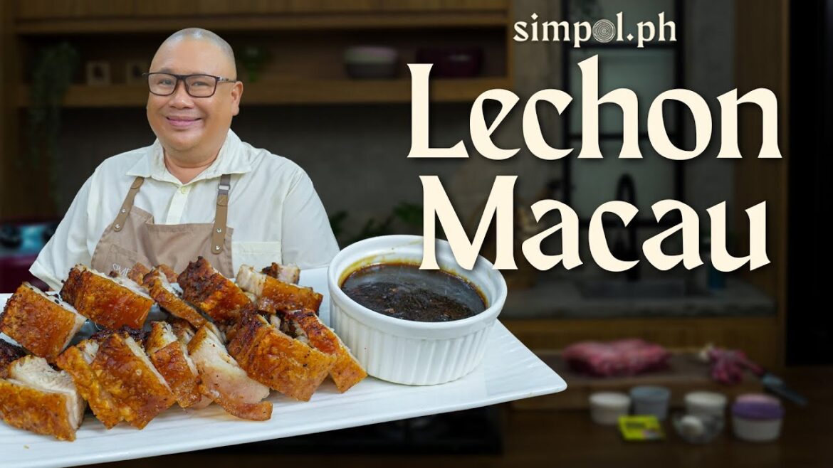 Easy Lechon Macau Using an Air Fryer | Crispy Pork Belly Made Simpol