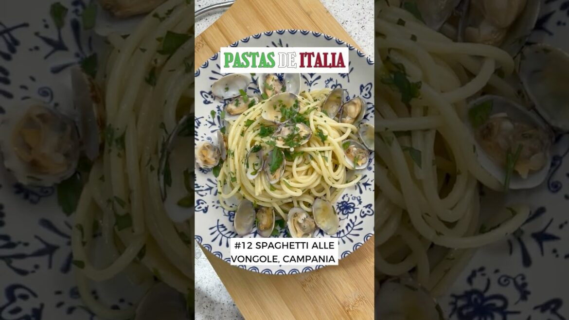Pastas de Italia #12 Spaghetti alle vongole, Campania