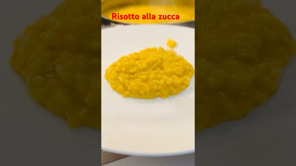 Risotto alla Zucca: Autumn on a Plate