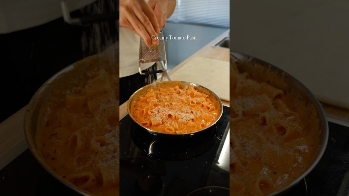Easy Creamy Tomato Pasta. Recipe ↓ #pasta #pastarecipe #pastalover #easyrecipe #recipe Easy Creamy Tomato Pasta. Recipe ↓ #pasta #pastarecipe #pastalover #easyrecipe #recipe