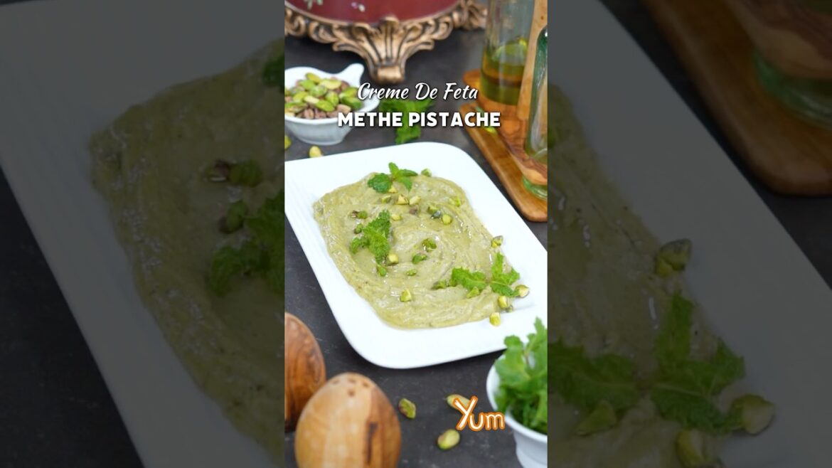 Creme De Feta Menthe Pistache Creme De Feta Menthe Pistache