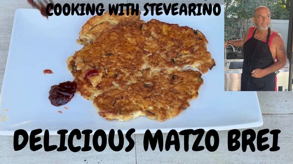 ONLY MATZO BREI YOU NEED TO MAKE / COOKING WITH STEVEARINO