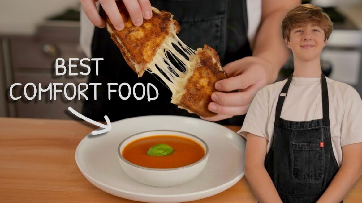 The Ultimate Grilled Cheese & Tomato Soup
