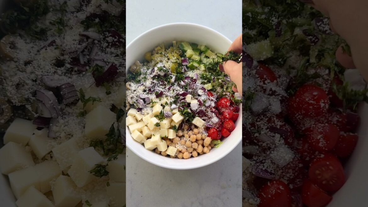 Italian Chopped Salad | FeelGoodFoodie