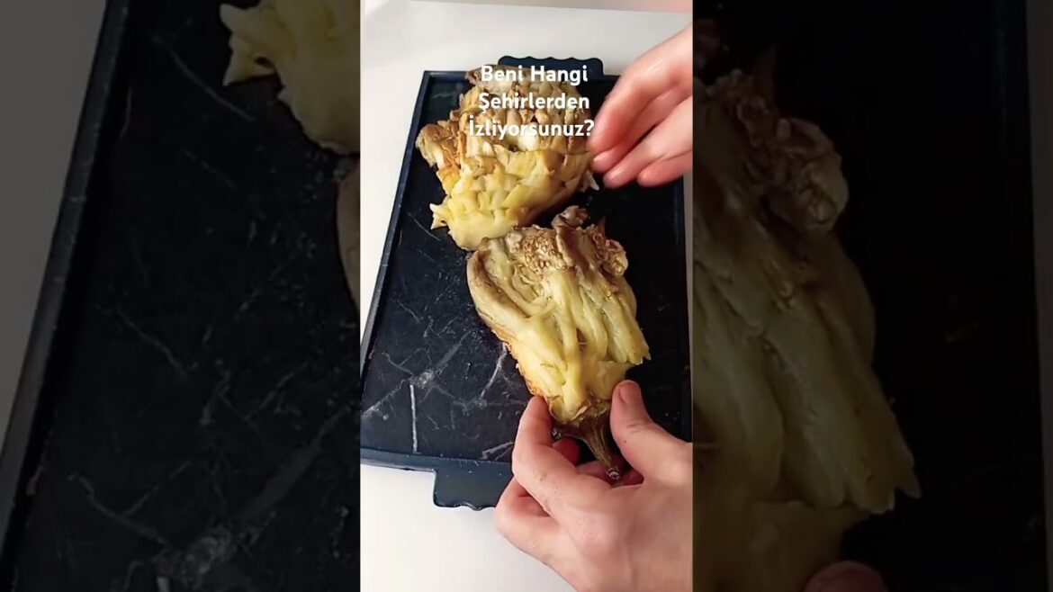 Yoğurtlu Köz Patlıcan Salatası - Tarif Yorumda #short