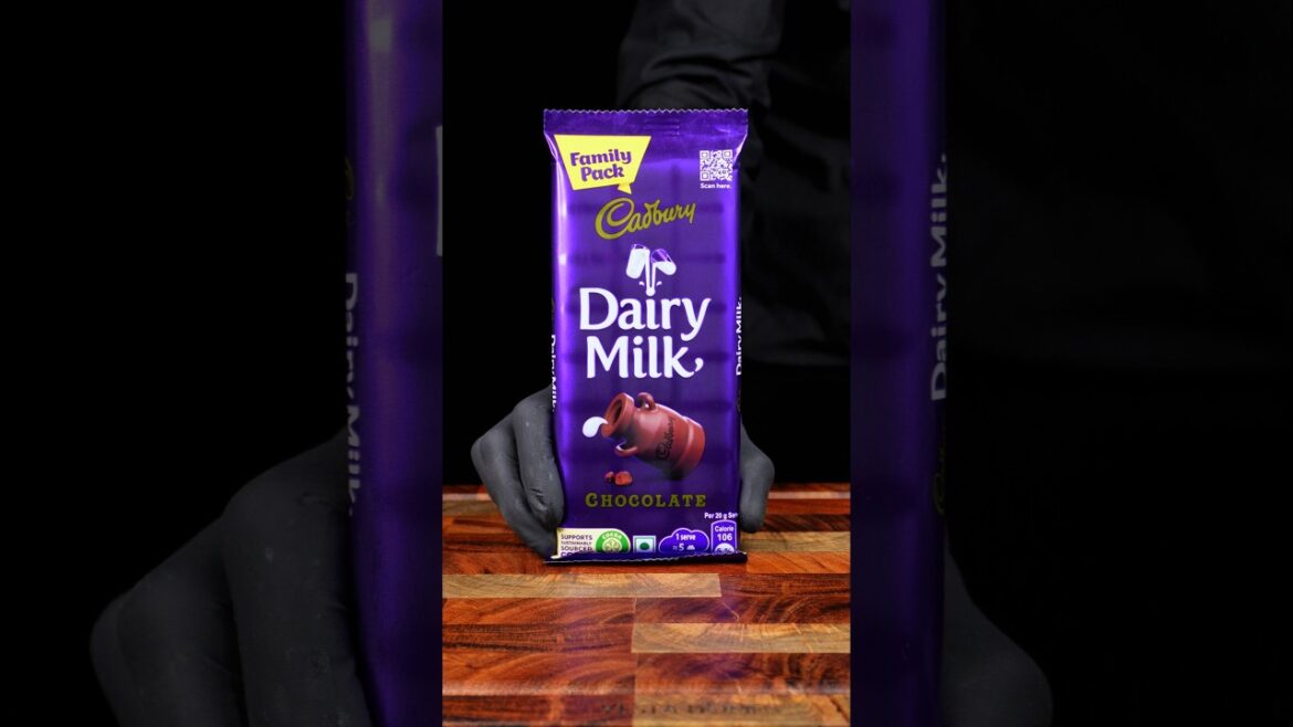 Dairy Milk Chocolate Milkshake Recipe #shorts