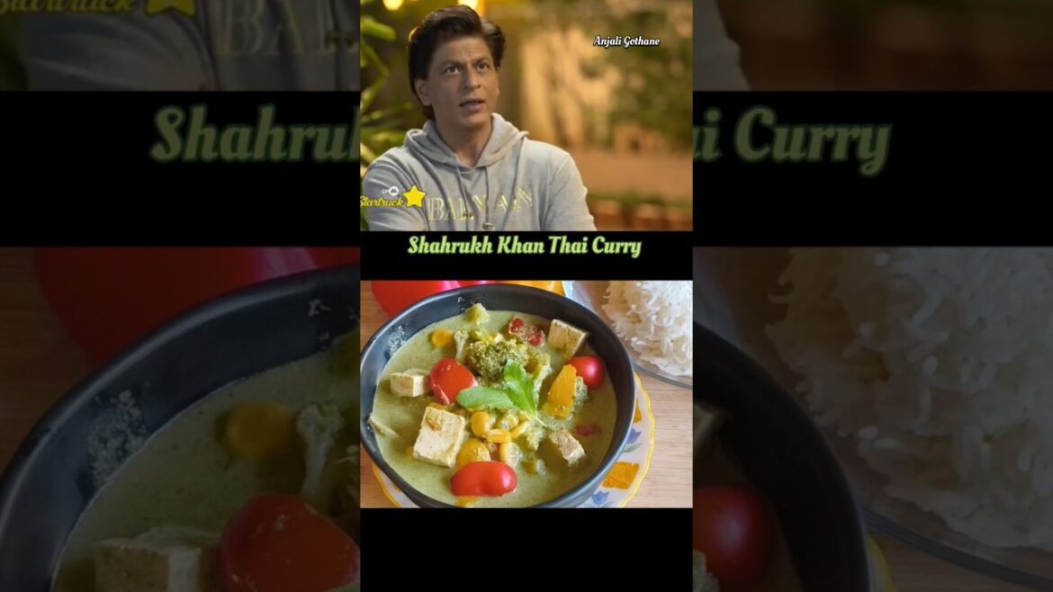 Shahrukh Khan Thai Curry #shorts #thai #thaicurry #shaharukhkhan#actor #acting#food #follow#ytshorts