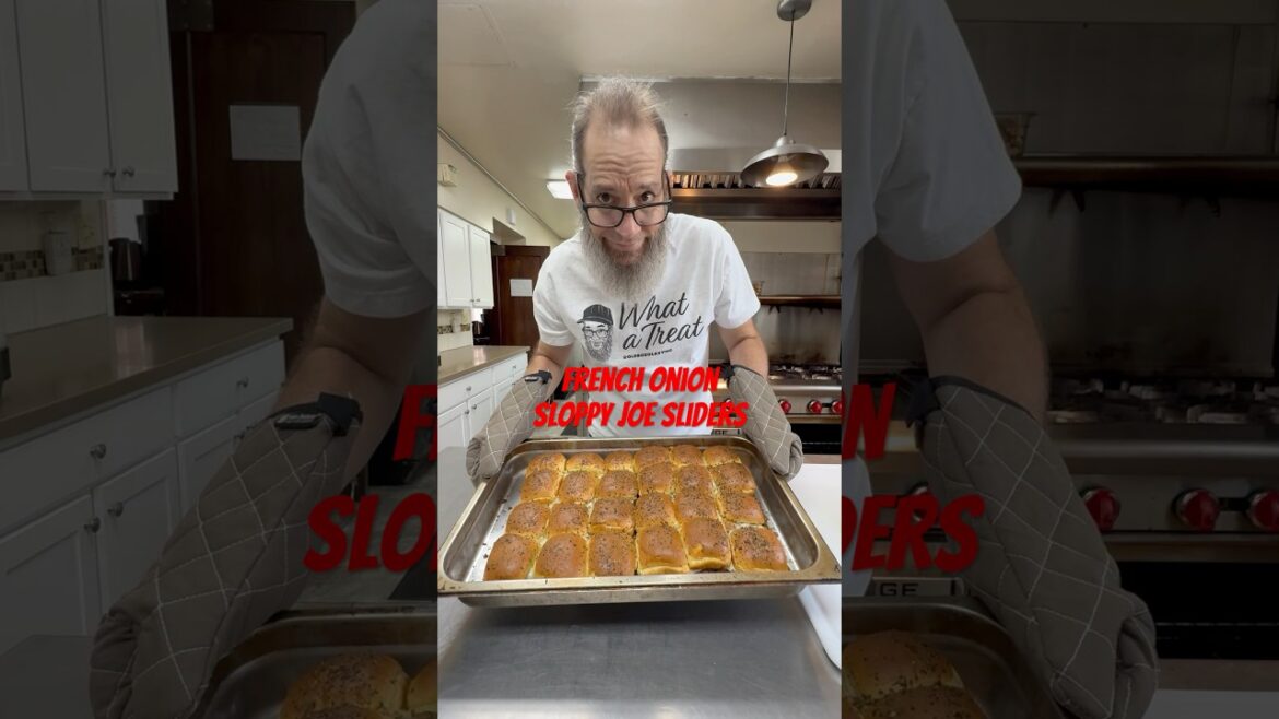 French Onion Sloppy Joe Sliders