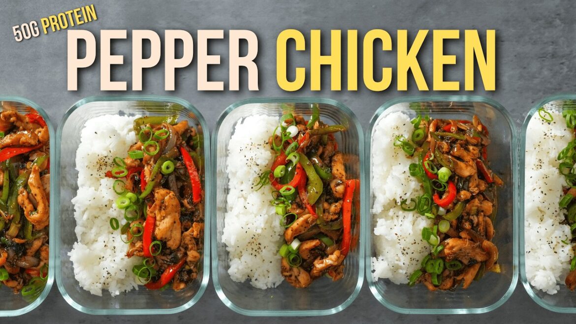 This High Protein Chicken Stir Fry Is Perfect For Meal Prep For The Week