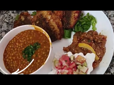 طريقة تحضير حوت وعدس بالصلصة المغربية | صحي وساهل طريقة تحضير حوت وعدس بالصلصة المغربية | صحي وساهل