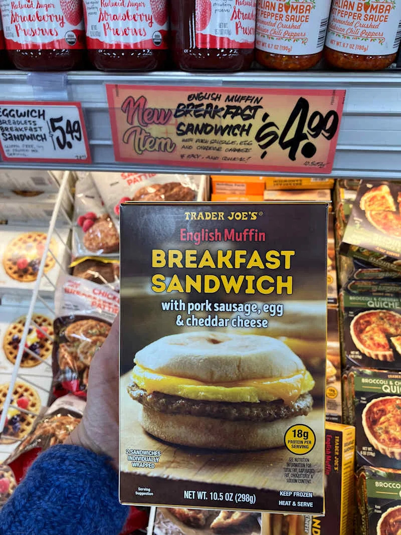 English Muffin Breakfast Sandwiches.