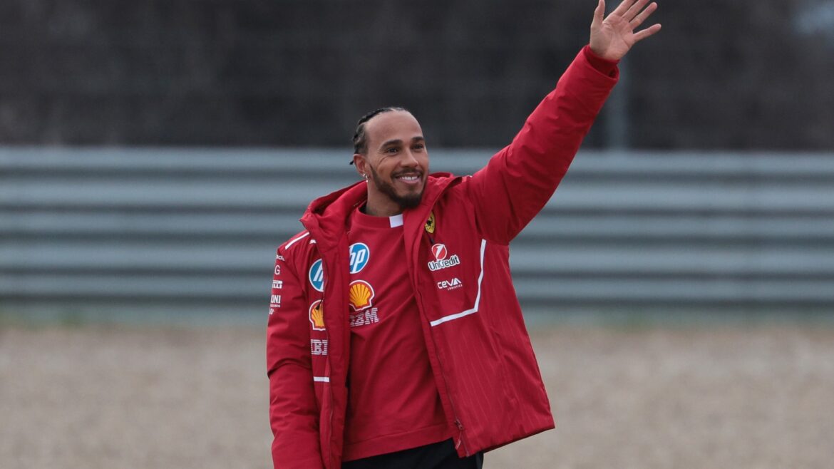 'I have to be careful' - Lewis Hamilton jokes he won't fit in new Ferrari car as he expresses his love for Italian food