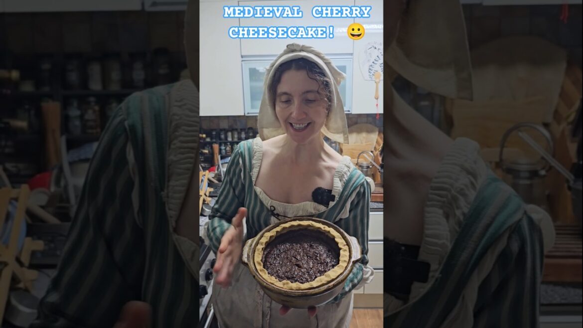 NOT YOUR NONNA'S CHEESECAKE: MAKING A MEDIEVAL CHERRY CHEESECAKE