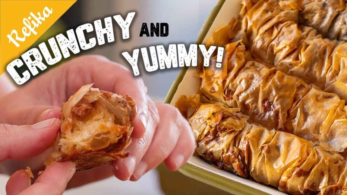 Crunchy Outside, Juicy Inside! Turkish Borek Recipe | 2 Ways: Meat & Cheese