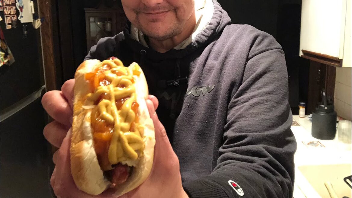 NYC Style Hot Dogs with Onion Sauce!