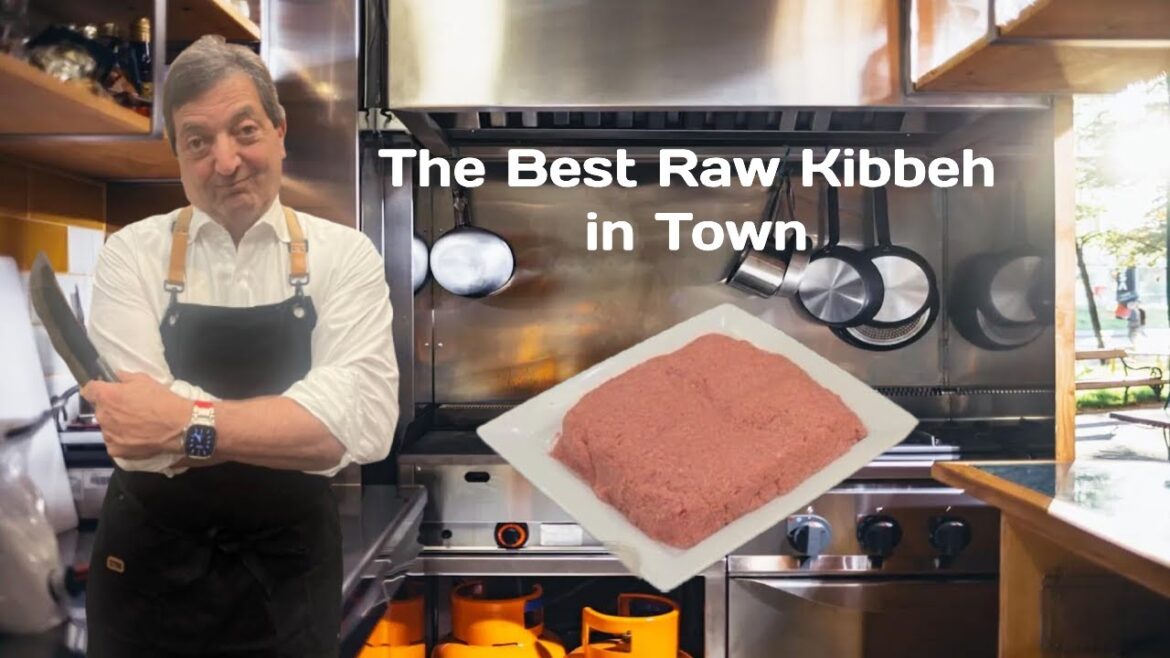 Raw Kibbeh - Cooking with Phil