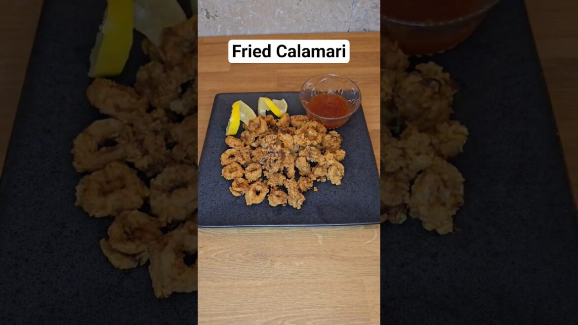 Fried Calamari Greek Style! Delicious Simple and crispy! #friedcalamari #greekfood #seafood Fried Calamari Greek Style! Delicious Simple and crispy! #friedcalamari #greekfood #seafood