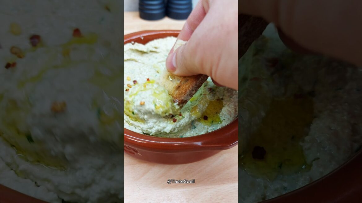 5-Minute Mediterranean Dip Everyone Will Ask For The Recipe #mezze #snacks #dip
