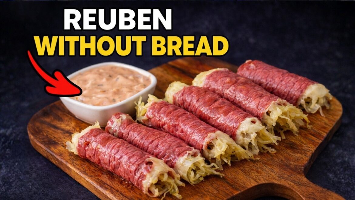 These Almost Carnivore Keto Reuben Roll Ups Go Fast
