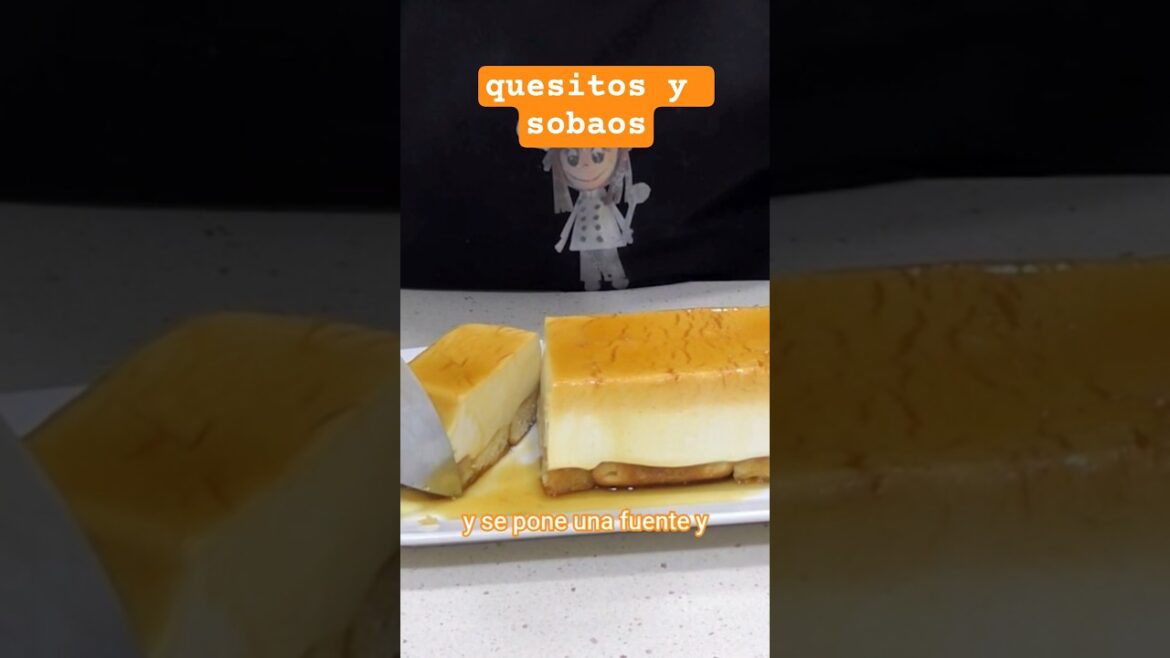 tarta de quesitos y sobaos #receta #tarta #parati #postre