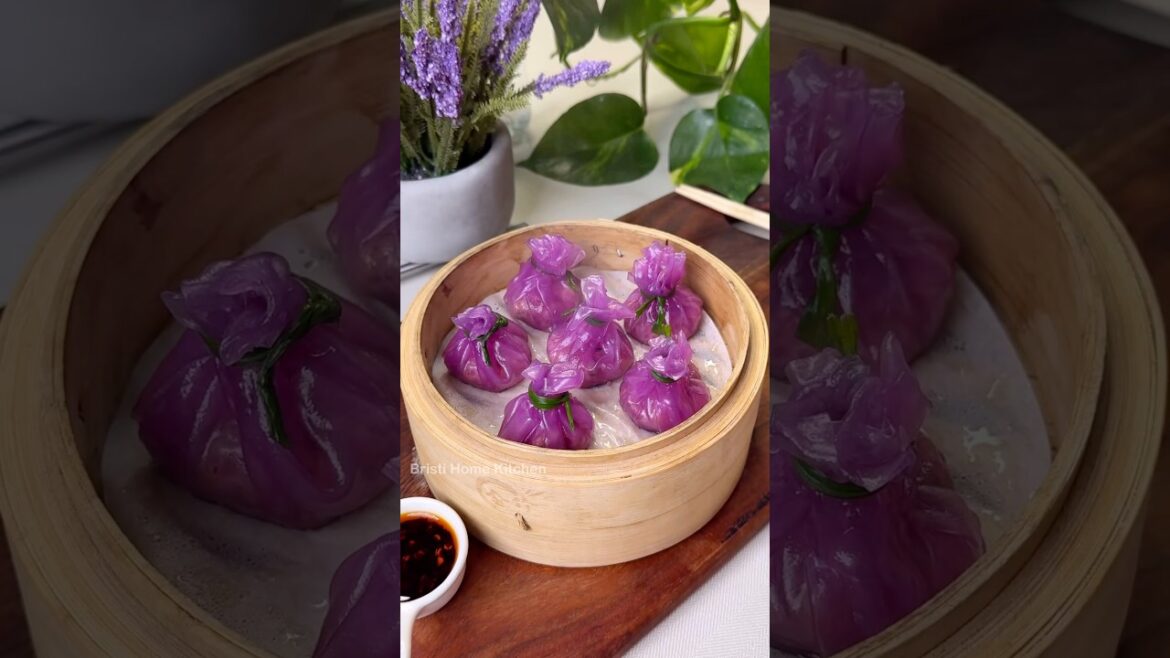 Mere bete ko sirf purple chahiye #shorts #bristihomekitchen #dimsum