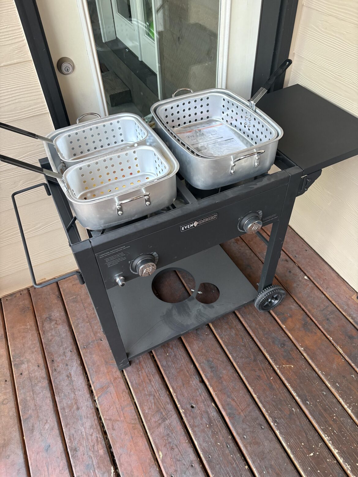 I bought a 5th grill… seeking advice