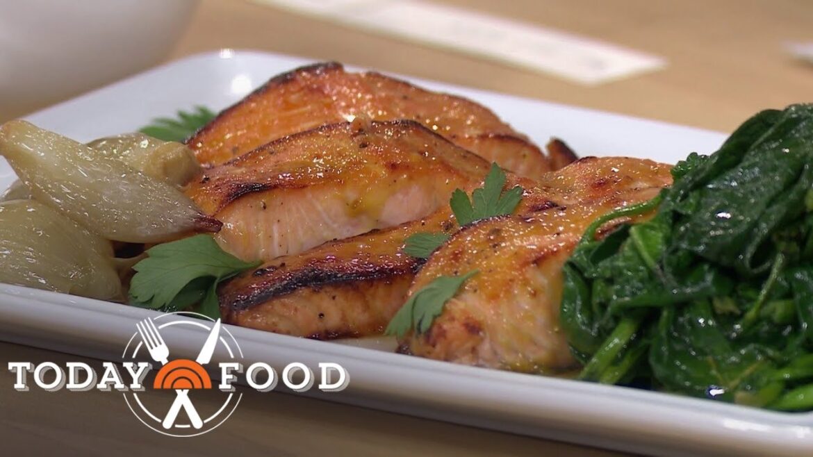 Honey Mustard Salmon and Four-Root Purée: Get the Recipes!