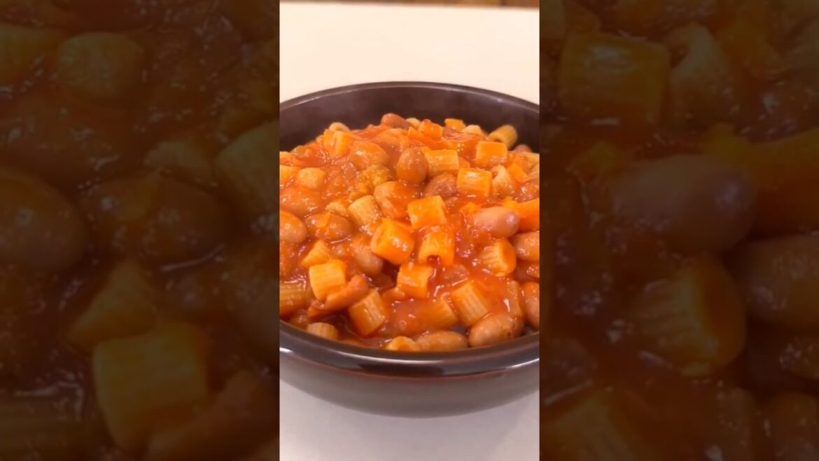 PASTA E FAGIOLI Ricetta Facile - Fatto in Casa da Benedetta