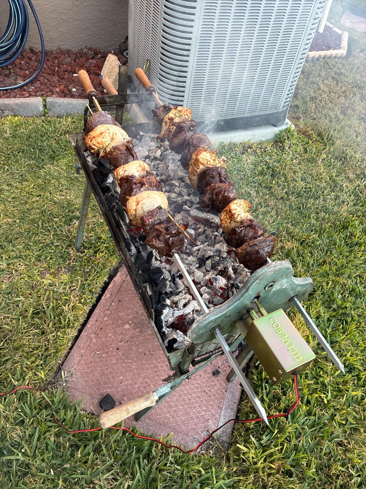 Lamp and Chicken Cyprus style