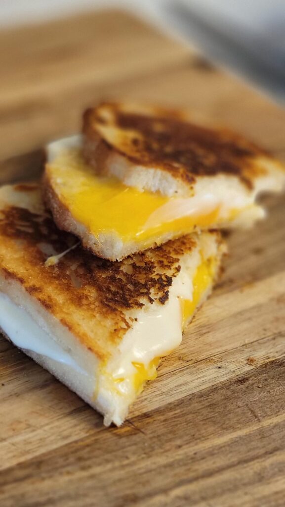 Grilled cheese on sourdough